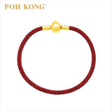 POH KONG Wire Rope Bracelet - Red