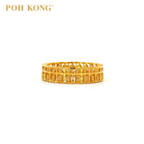 Cincin Abakus Emas Kuning POH KONG 916/22K