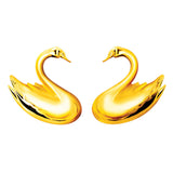 Happy Love Affectionate Swans Earrings