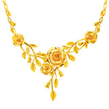 Happy Love Rose of Matrimony" Necklace