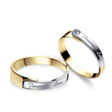 Love Collection One Aventura Couple Rings