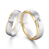 Love Collection One Aventura Couple Rings