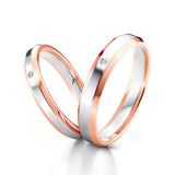 Love Collection Romantica Couple Ring