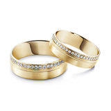 Love Collection Aventura Couple Rings