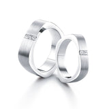 Love Collection Aventura Couple Rings