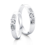 Love Collection Aventura Couple Rings