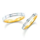 Love Collection Embrasser Purest Couple Rings