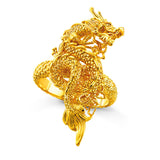 Happy Love Perpetual Lovers Dragon Ring