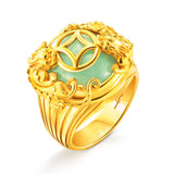 Auspicious Wealth Protection Pixiu Ring