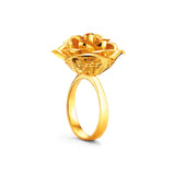 Happy Love Auspicious Roses Ring