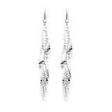 White Gold Earrings