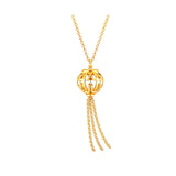 Auspicious Illuminating Prosperity Abacus Necklace