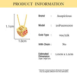 Auspicious Prosperity, Luck and Fortune Abacus Pendant