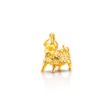 Golden Ox of Wealth Pendant