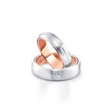 Love Collection One Aventura Duo Couple Rings