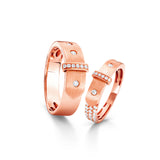 Love Collection Aventura Duo Couple Rings