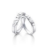 Love Collection Aventura Couple Rings