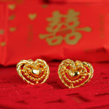 Happy Love Hearts of Eternity Earrings