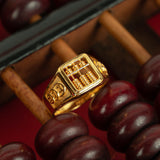 Auspicious Abacus Ring