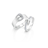 Love Collection Aventura Duo Couple Rings