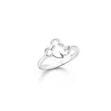 750/18k White Gold Mickey Magic Ring