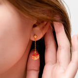 916/22k Auspicious Abundance of Gold Earrings