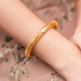 916/22k Auspicious Eight Prosperity Bangle