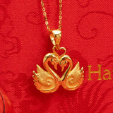 Happy Love Heavenly Lovebirds Pendant