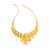 916/22K Yellow Gold Imported Necklace