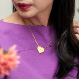 Anggun Bunga Raya Love Necklace