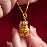 916/22K Auspicious Prosperity Pi Xiu Charm