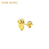 POH KONG 916/22K Yellow Gold Tranz Love Collection Flower Pendant