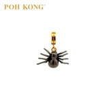 POH KONG 916/22K Gold Tranz Nature Spider Charm (2015)