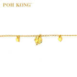 POH KONG 916/22K Emas Tranz Clover Gelang Jantung (2005)