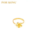 POH KONG 916/22K Cincin Melati Anggun Emas Kuning (2023)