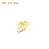 POH KONG 916/22K Yellow Gold Anggun Jasmine Ring