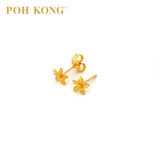 POH KONG 916/22K Yellow Gold Anggun Melur Subang Saiz L (2012)