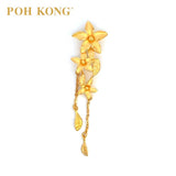 POH KONG 916/22K Yellow Gold Anggun Collection Bunga Melur Pendant