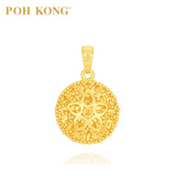 POH KONG 916/22K Yellow Gold Anggun Round Shape Pendant