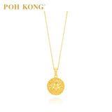 POH KONG 916/22K Yellow Gold Anggun Round Shape Pendant