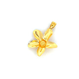 POH KONG 916/22K Gold Anggun Flower Pendant