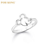 POH KONG 750/18K White Gold Disney Mickey Magic Ring