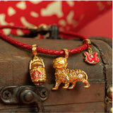 POH KONG 916/22K Auspicious Abundance Of Fortune Charm Bracelet