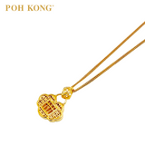 POH KONG 916/22K Yellow Gold Ruyi Abacus Pendant