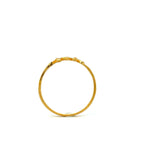 POH KONG 916/22K Gold Double Flower Ring