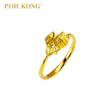 Cincin Arnab Bertuah Bertuah Emas POH KONG 916/22K