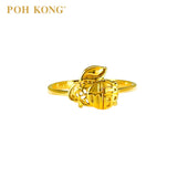 Cincin Arnab Bertuah Bertuah Emas POH KONG 916/22K