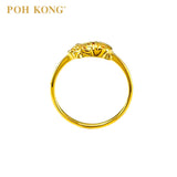 Cincin Arnab Bertuah Bertuah Emas POH KONG 916/22K