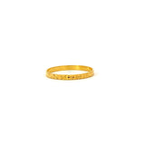 POH KONG 916/22K Gold Classic Thin Grain Ring