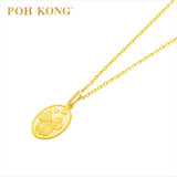 POH KONG 916/22K Gold Disney Minnie With Love Pendant